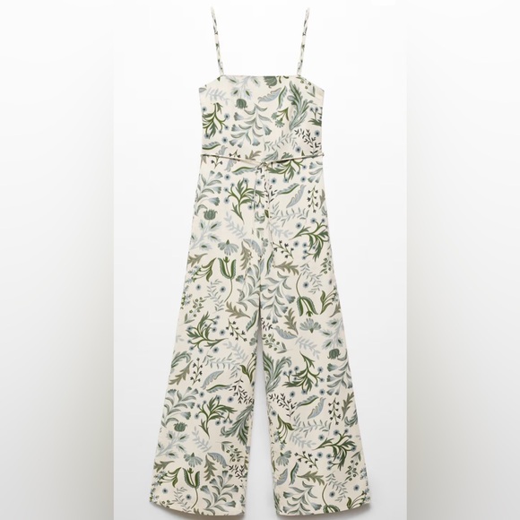 MANGO - Printed Jumpsuit - Small - NWT - Picture 3 of 8